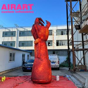 Modèles gonflables à main géante personnalisés pour décorations extérieures d'Halloween - Product Image 3