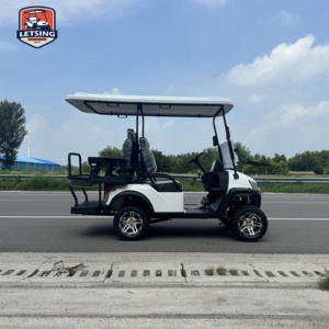Chariot de golf tout-terrain 4 places de haute qualité Importation unique de Chine avec chariot électrique à batterie au lithium-ion garanti 4 sièges - Product Image 3
