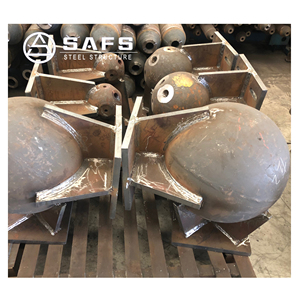 bolas de acero forjado de 90-350mm para ligero prefabricada de acero de la estructura espacial conjunto de componentes - Product Image 3