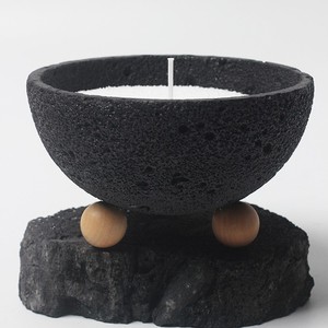 Pot à bougie en céramique style nordique simple, effet ciment, pour bougies en cire de sable DIY et bougies en cire de soja, idéal pour la <span class=keywords><strong>maison</strong></span> et l'hôtel, servant également de porte-bougie décoratif - Product Image 1