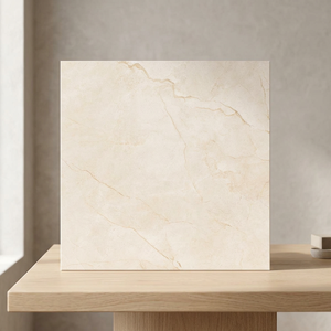 Albedo Saturio - Baldosas de Porcelana Nano Pulida de 24x24 Pulgadas, Aspecto de Mármol Brillante, Revestimiento de Piso Interior de Primera Calidad - Product Image 5