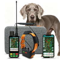 Collier GPS GSM pour chien, direct usine, avec application, SDK multi-utilisateurs + gestion de 20 colliers, étanche, opportunités de distribution mondiale