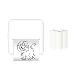 Impressora Térmica Portátil Mini Sem Tinta para Fotos e Recibos com Resolução de 200dpi Interface USB Tipo-C Bateria de 800mAh - Product Image 1