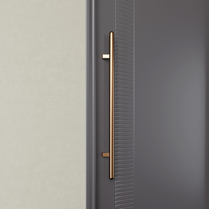 Precio al por mayor Tirador <span class=keywords><strong>grande</strong></span> de acero inoxidable 304 de diseño para puertas de vidrio, baño, hotel, personalizado, para herrajes de puertas de madera - Product Image 5