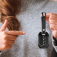 Housse de clé de protection légère en alliage d'aluminium et plastique, résistante aux rayures, en stock directement de l'usine, pour Jeep Wrangler JL/JT