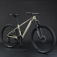 Vélo de course tout-terrain 26 pouces en acier au carbone avec suspension, 21/24/27 vitesses, vente en gros