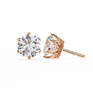 Pendientes de oro blanco de 10K de lujo de grado superior con diamante de laboratorio IGI e IDGL, joyería de declaración de boda certificada, joyería fina - Product Image 6