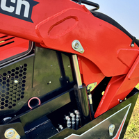 Der Bison Mach XC1100 Kompaktlader mit Doppelhydraulik-Pilotsteuerung: Vertikale Hubfunktion und Schwimmfunktion
