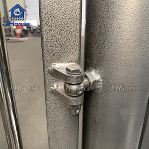 스테인레스 스틸 프레임 승마 대나무 말 마구간 판매용 정문 - Product Image 4