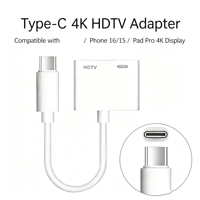 Multi-function USB Type C Expansion Docking Station HDTV Screen Projection 4K 60Hz PD 100W TV Screen Converter Cable