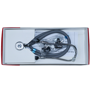 Medico infermiere medico cuore cardiologia dispositivo diagnostico cartone Ce OEM grigio manuale pressione sanguigna stetoscopio tensiometro manuale - Product Image 2