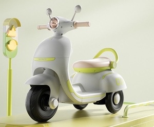 Modelo Sorpresa de Navidad: Bicicleta Eléctrica de <span class=keywords><strong>Pedales</strong></span> para Niños, Columpio y Coche Deslizante, Juguete Recargable para Niños, Bicicleta de 3 Ruedas a Batería - Product Image 6