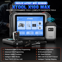 XTOO X100 MAX Máquina de Llaves, Escáner Automático OBD2, Programador de Llaves, Kit de Herramientas de Diagnóstico y Reprogramación Profesional IMMO, 2 Años de Garantía