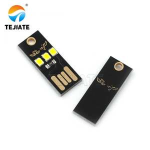 블랙베이스 버전 터치 컴퓨터 키보드 라이트 따뜻한 흰색 LED 모듈 미니 야간 모바일 전원 USB 버전 <span class=keywords><strong>IC</strong></span> - Product Image 2