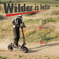 Scooter Eléctrico de Dos Ruedas con Doble Motor de 2000W2, Alcance de 80KM, Plegable, para Desplazamientos Diarios de Alta Resistencia