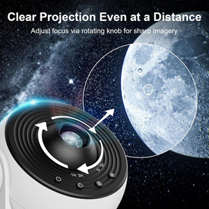 Lámpara Proyector LED 4K HD con Enfoque Ajustable, Diseño de Galaxia Espacial, para Cine en Casa, Noches de Cine y Sala de Estar, con Rotación de 360° - Product Image 6