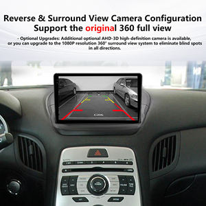 Reproductor de DVD para Automóvil Android de la Serie Penhui Smart con Pantalla para <span class=keywords><strong>Hyundai</strong></span> Rohens Coupe <span class=keywords><strong>Genesis</strong></span> Coupe 2009-2012, Radio, GPS, DSP, Navegación - Product Image 3