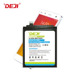 Deji แบตเตอรี่โทรศัพท์มือถือคุณภาพสูงของแท้สำหรับ Xiaomi 5X Mi5X BN31