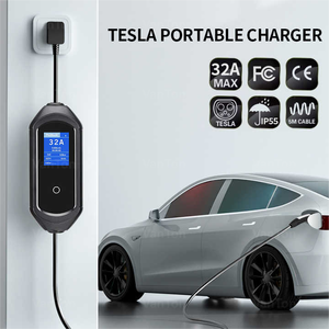 VanTon Type 2 J1772 EVSE <span class=keywords><strong>Chargeur</strong></span> portable pour la <span class=keywords><strong>maison</strong></span> 7KW 32A Mode <span class=keywords><strong>tesla</strong></span> AC Ev <span class=keywords><strong>Chargeur</strong></span> avec écran d'affichage - Product Image 4