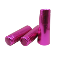 Capsules de vin métalliques multicolores personnalisées avec impression en feuille d'aluminium pour l'emballage de vin mousseux de mariage