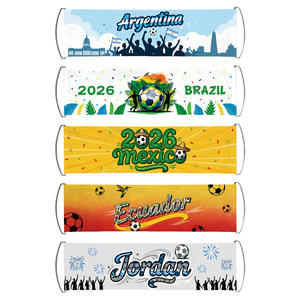 Capa con Bandera Nacional del Torneo de Fútbol EE. UU.-Canadá-México 2026 - Capa de Fanático con Bandera de País Impresa Digitalmente, Ajustable y Duradera - Product Image 1