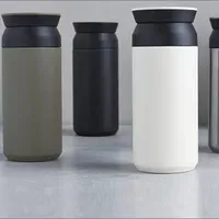 BPA ücretsiz paslanmaz çelik yalıtımlı su şişesi vakum kahve seyahat kupa taşınabilir termos bardak