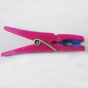 12Pcs No Rust Colorful Plastic Clothespins <strong>Clips</strong> <strong>Hangers</strong> Plastic Clothes Pegs with Soft Grip for Laundry Drying Line - Product Image 5