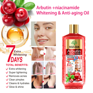 <span class=keywords><strong>ROUSHUN</strong></span> อาร์บูติน + ไนอะซินาไมด์ น้ำมันบำรุงผิวกายเพื่อผิวขาวกระจ่างใส ลดเลือนริ้วรอย ชุ่มชื้น บำรุงล้ำลึก 1000 มล. - Product Image 4