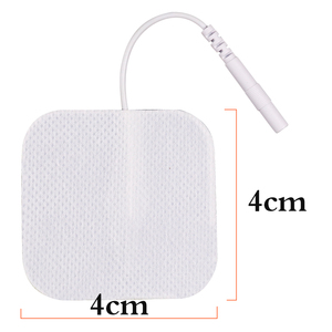 Pads TENS en gros 4x4cm réutilisables avec gel conducteur - Product Image 2