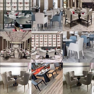 Sedia da Pranzo in Acciaio di Lusso Leggera per Hotel Casa Ufficio di Vendita Club Moderno Ristorante Sala Privata Caffetteria - Product Image 6