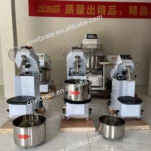 Amasadora Espiral Grande de Acero Inoxidable Eléctrica Comercial VBJX <span class=keywords><strong>con</strong></span> Calentador para Panadería de Pizza y Pan - Product Image 4