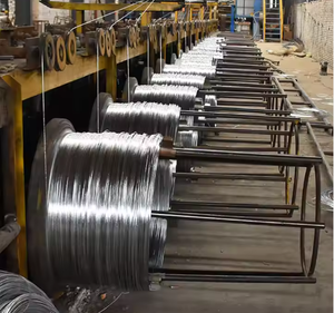 Filo di ferro in acciaio lungo filo di ferro zincato a caldo filo per unghie in acciaio elettro zincato filo di acciaio per zero e recinzione - Product Image 2