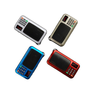 Radio FM Portátil de 1500 mAh, Reproductor de Música MP3, Amplificador de Voz, Batería Recargable, Tarjeta TF, Unidad Flash USB, Linterna - Product Image 2