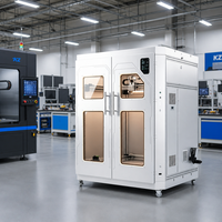 Impresora 3D FDM de Gran Formato, Nueva, con Volumen de Impresión de 1000x1000x1000mm, Máquina de Impresión Industrial para Fabricación de Accesorios y Moldes