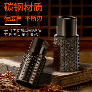 Woodworking Sanding Hole Drill M10 Carbon Steel High Hardness For Wood Enlarging And Peeling Tool - Product Image 1