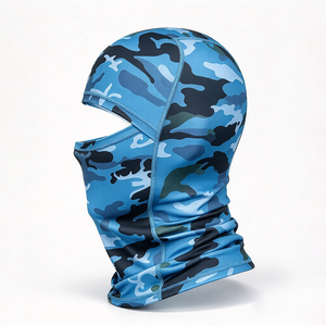 Cagoule Camouflage Respirante Extensible Cache-cou Coupe-vent Anti-UV pour Cyclisme Pêche Chasse - Product Image 4