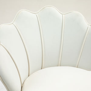 Silla de oficina ergonómica de diseño moderno, altura ajustable, cojín Rosa transpirable, <span class=keywords><strong>ruedas</strong></span> giratorias de terciopelo <span class=keywords><strong>con</strong></span> marco de Metal para uso doméstico - Product Image 3