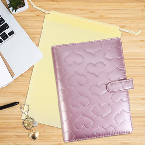 Cao Vẻ Đẹp Lá Lỏng Lẻo Thư Mục Ngân Sách Tiền Mặt Chất Kết Dính <span class=keywords><strong>A5</strong></span> Lá Lỏng Sổ Tay Tiền Tiết Kiệm Tổ Chức Chất Kết Dính Cho Ngân Sách Tiền Mặt - Product Image 5