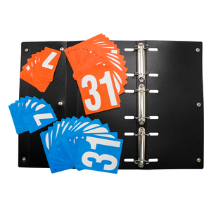 Marcador Plegable Portátil, Marcador de Baloncesto para Exteriores, Marcador Manual de PVC para Fútbol, Tenis, Bádminton, <span class=keywords><strong>Rugby</strong></span> - Product Image 3