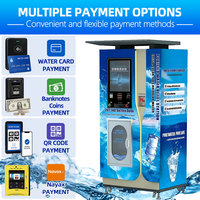 Distributeur d'eau froide RO avec paiement par carte, QR code, solaire, antivol, 24h/24, pour extérieur