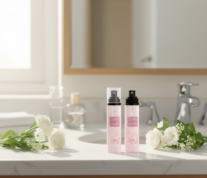 Spray d'hydrolat de rose Saniye pour le soin du visage 100 ml avec extraits de fleurs de Chine OEM ODM Modèle R9052 - Product Image 2