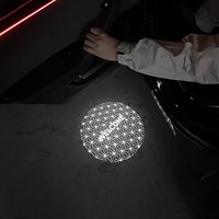 BRAD personnalisable projecteur LED lampe porte de voiture bienvenue lumière intérieur décoratif fosse à eau Logo personnalisé nouvel état accessoires