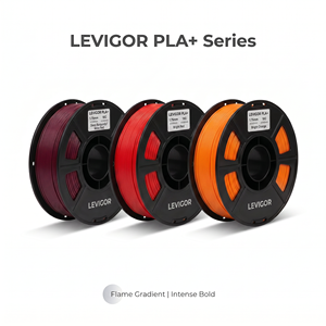 ชุดวัสดุพลาสติก PLA+ ขนาด 1.75 มม. น้ำหนัก 1 กก. สีฟ้า ขาว เทา สำหรับการพิมพ์ 3 มิติ - Product Image 3