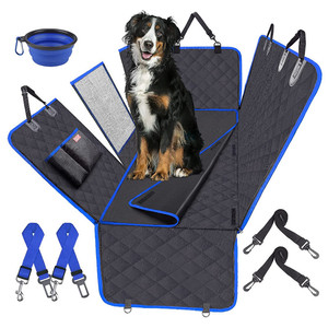 Housse de <span class=keywords><strong>siège</strong></span> de voiture pour chien, disponible en quatre couleurs, résistante à l'usure, universel, offre spéciale, - Product Image 4