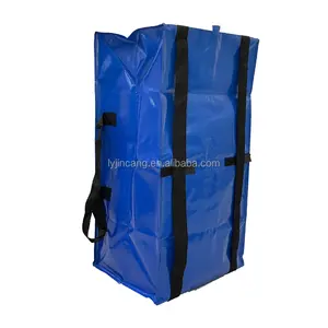 The Latest Design Custom Printed Moving Bag Eco Friendly Waterproof Recy Laminated Pe Tarpaulin Woven shopping Bag