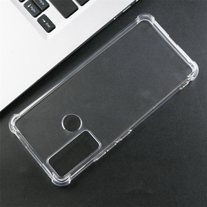 Fundas de silicona transparente Funda de teléfono a prueba de golpes para <span class=keywords><strong>TCL</strong></span> <span class=keywords><strong>20</strong></span> XE Funda protectora ultrafina de TPU transparente suave - Product Image 3