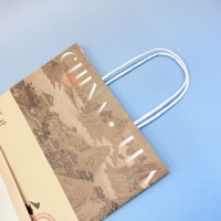 Sac en papier kraft multicolore à impression personnalisée pour l'emballage de chaussures de festivals pour enfants, bougies, cadres photo, fourre-tout à usage alimentaire