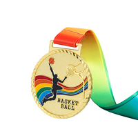 Logo personnalisé, championnat de danse de basketball, remise de diplômes, gymnastique, volley-ball, natation, carnaval, or, argent, métal