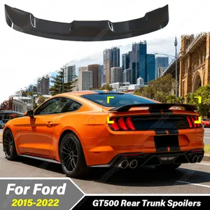 Pour GT500 2015 2016 2017 2018 2019 2020 2021 2022, plaque de spoiler arrière central pour automobile, accessoires de décoration - Product Image 1