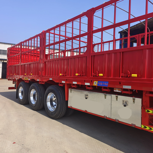 Semirremolque de Carga con Barandilla para Transporte de Ganado a Granel, Precio de Fábrica - Product Image 2